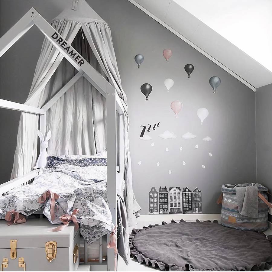 Tapis de parc rond pour bébé en coton doux pour enfant – Image 7