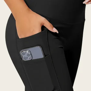 Leggings Slim taille haute sans couture avec poches latérales, vêtements de sport