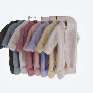 Barboteuse en molleton doux pour nouveau-né fille et garçon