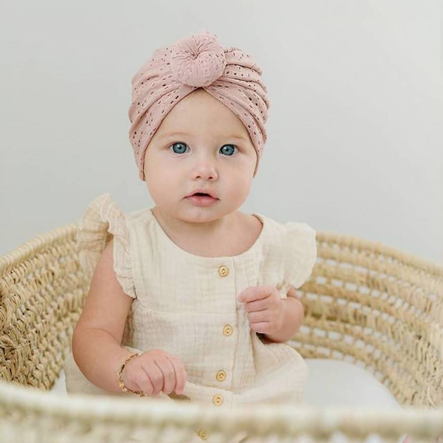 Turban mignon pour petite fille – Image 3