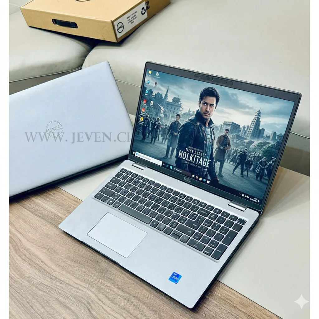 Dell Latitude 5520 – Core i7-1185G7, 1 To SSD, 32 Go RAM, Écran Tactile QHD 15,6", Reconnaissance Faciale, Occasion avec Carton