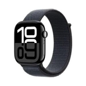 Apple Watch S10 Alu Jet Black 46mm GPS+Cell Sports Ink (MWY53QF/A)