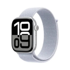 Apple Watch S10 Alu Silver 46mm GPS Sports Blue Cloud (MWWN3QF/A)