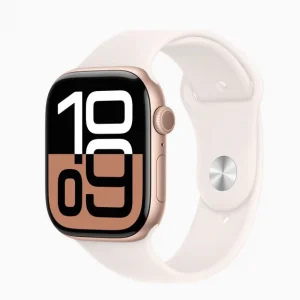 Apple Watch S10 Alu Rose Gold 46mm GPS+Cell Sports Light Blush (MWY73QF/A)