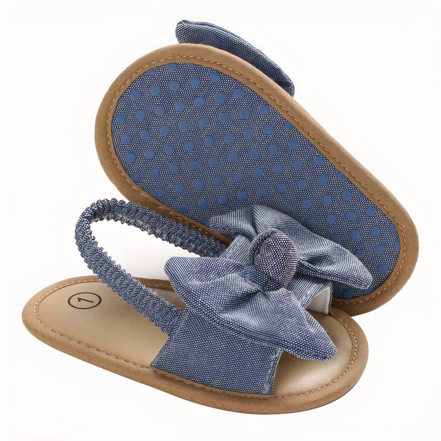 Sandales d’été avec un noeud pour bébé – Image 6