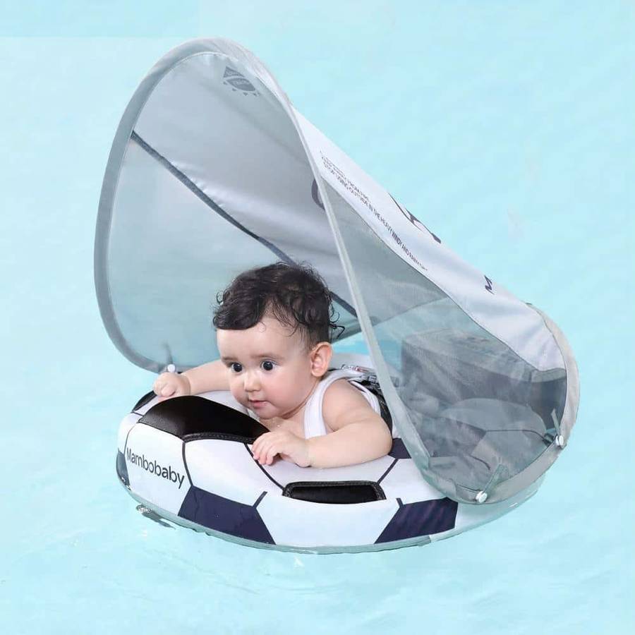 Bouée pour bébé avec motif de ballon de football – Image 3