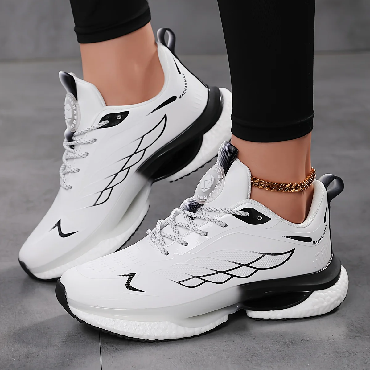 Chaussures de sport tendance pour femmes, baskets basses respirantes – Image 6