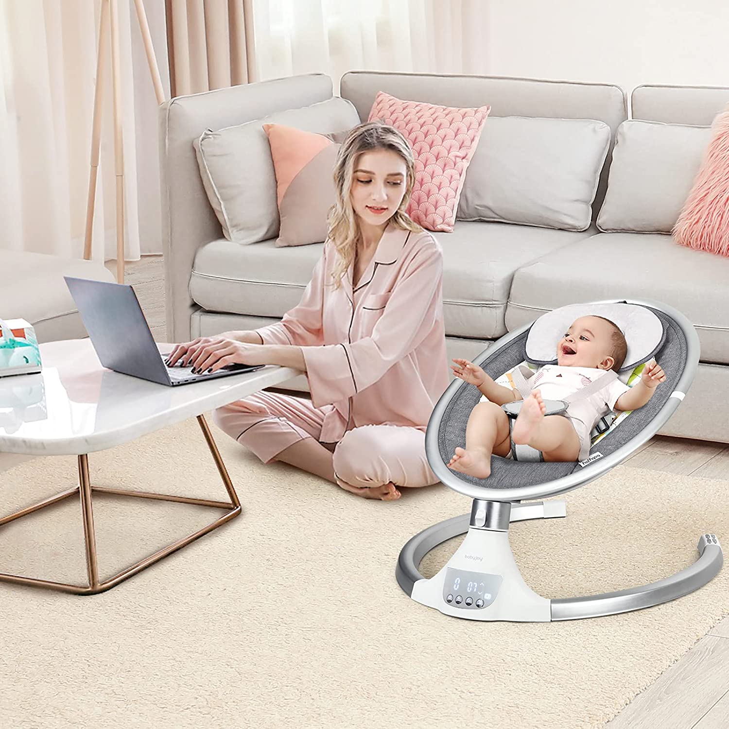 Balancelle électrique pour bébé – Image 8