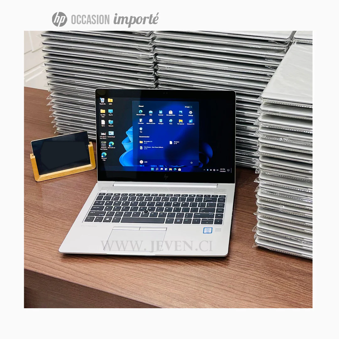 HP 840 G5 i5™ 8e- 512SSD 16Go- 14"- Occasion- Gris