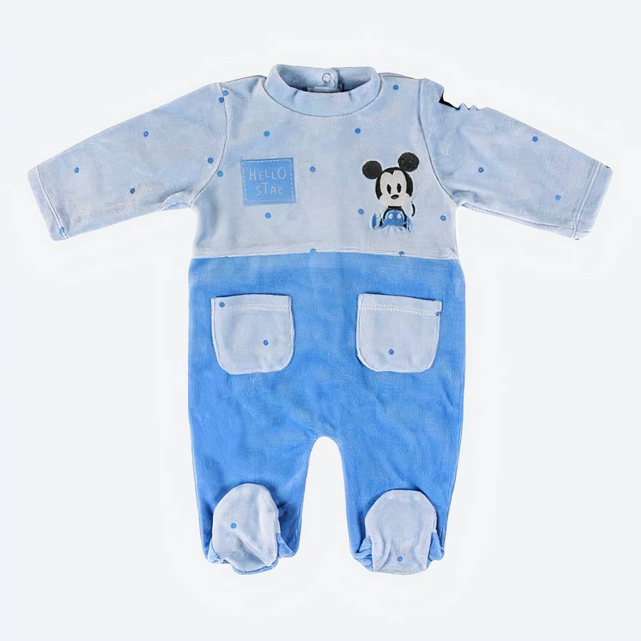 Barboteuse à manches Longues pour bébé Mickey Mouse – Image 2