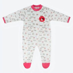 Barboteuse manches longues hiver pour bébé Minnie Mouse