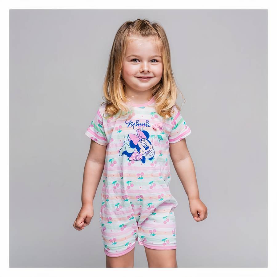 Barboteuse à manches courtes pour bébé Minnie Mouse – Image 4