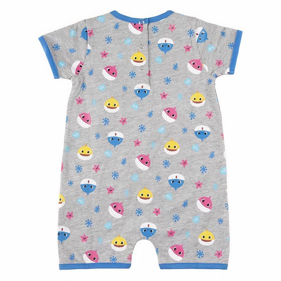 Barboteuse à manches courtes baby shark – Image 8