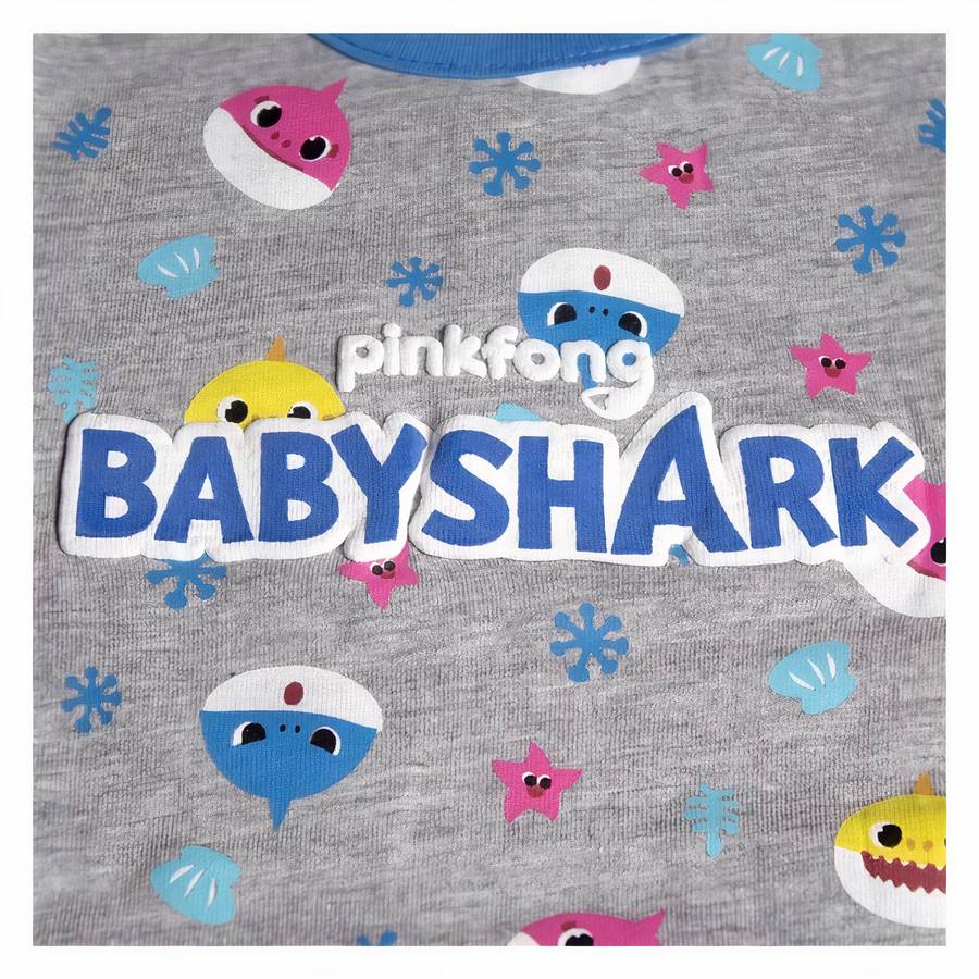 Barboteuse à manches courtes baby shark – Image 7