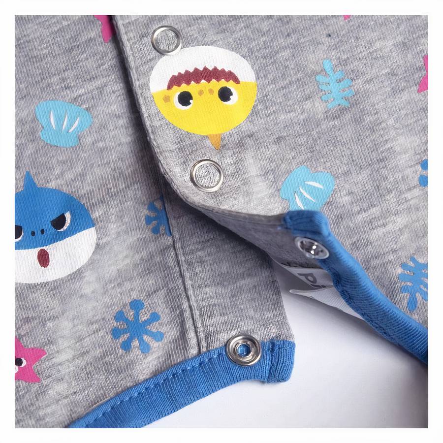 Barboteuse à manches courtes baby shark – Image 5