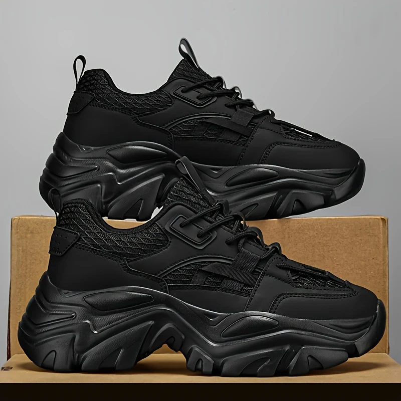 Chaussures épaisses , baskets confortables à semelle souple antidérapante – Image 8