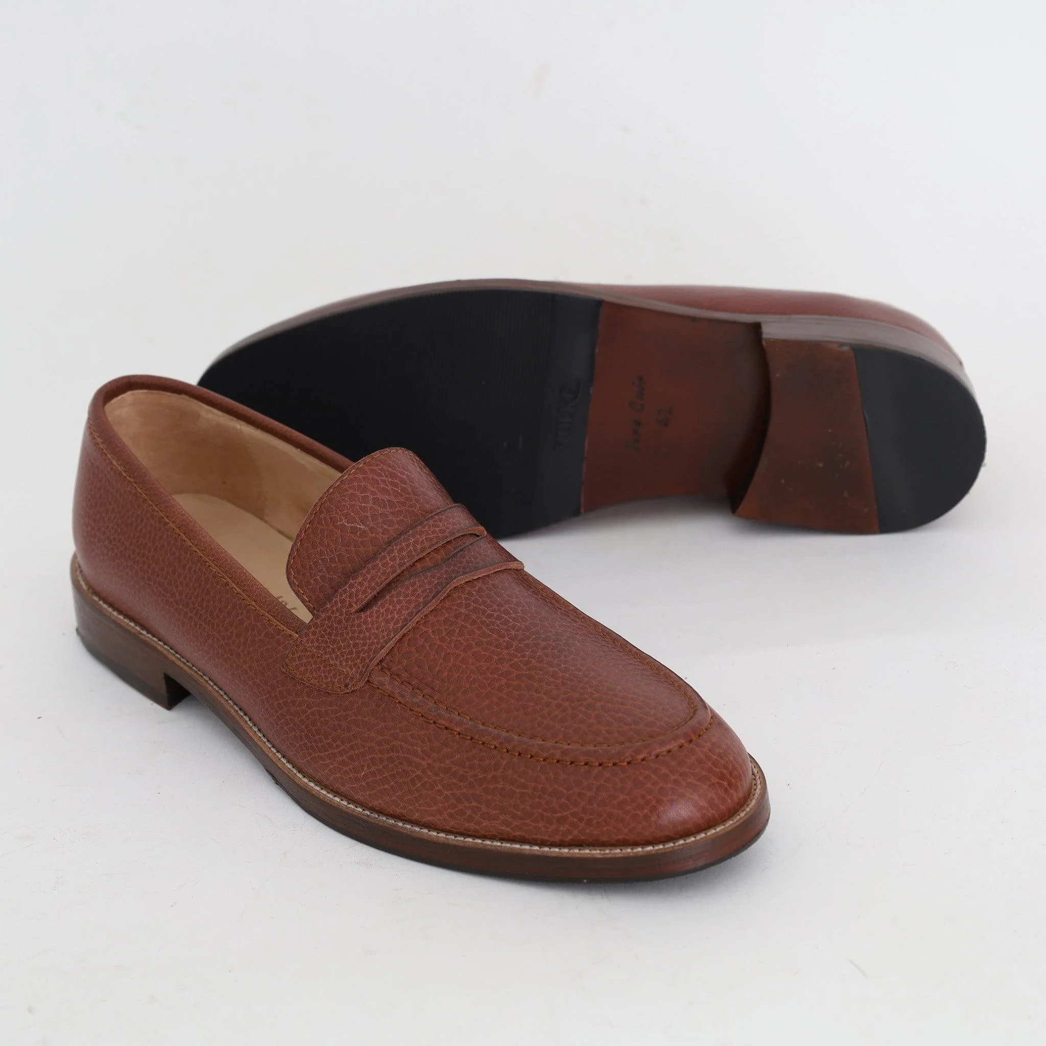 Mocassin Classique En Cuir Havane - Amenay – Image 3