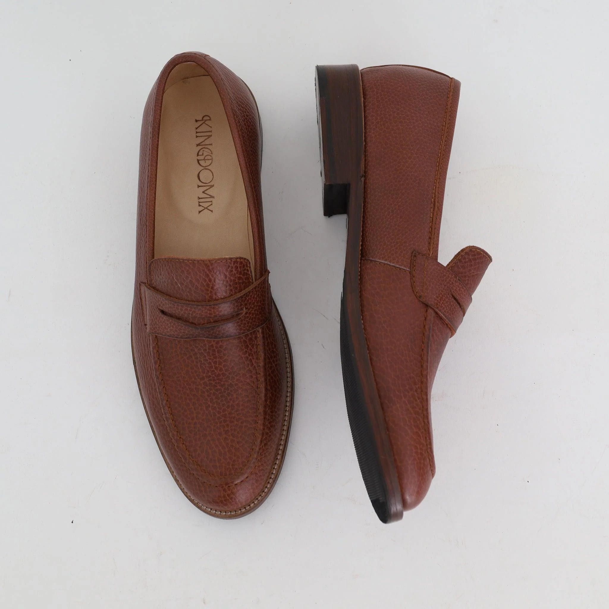 Mocassin Classique En Cuir Havane - Amenay – Image 4