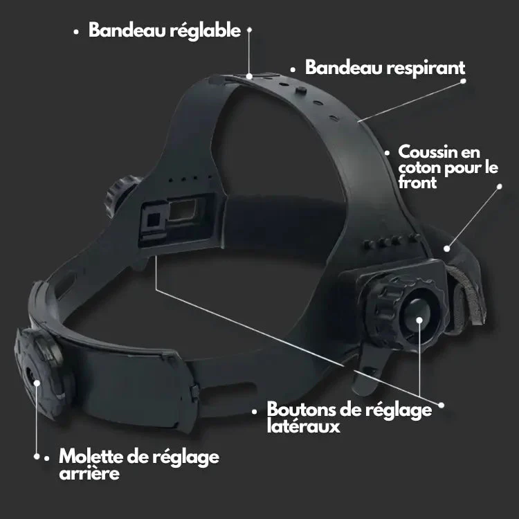 Arcvor | Masque de soudage avec lampe frontale – Image 6