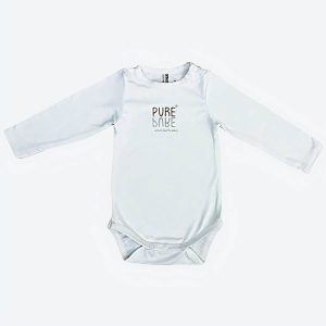 Barboteuse blanche pour bébé