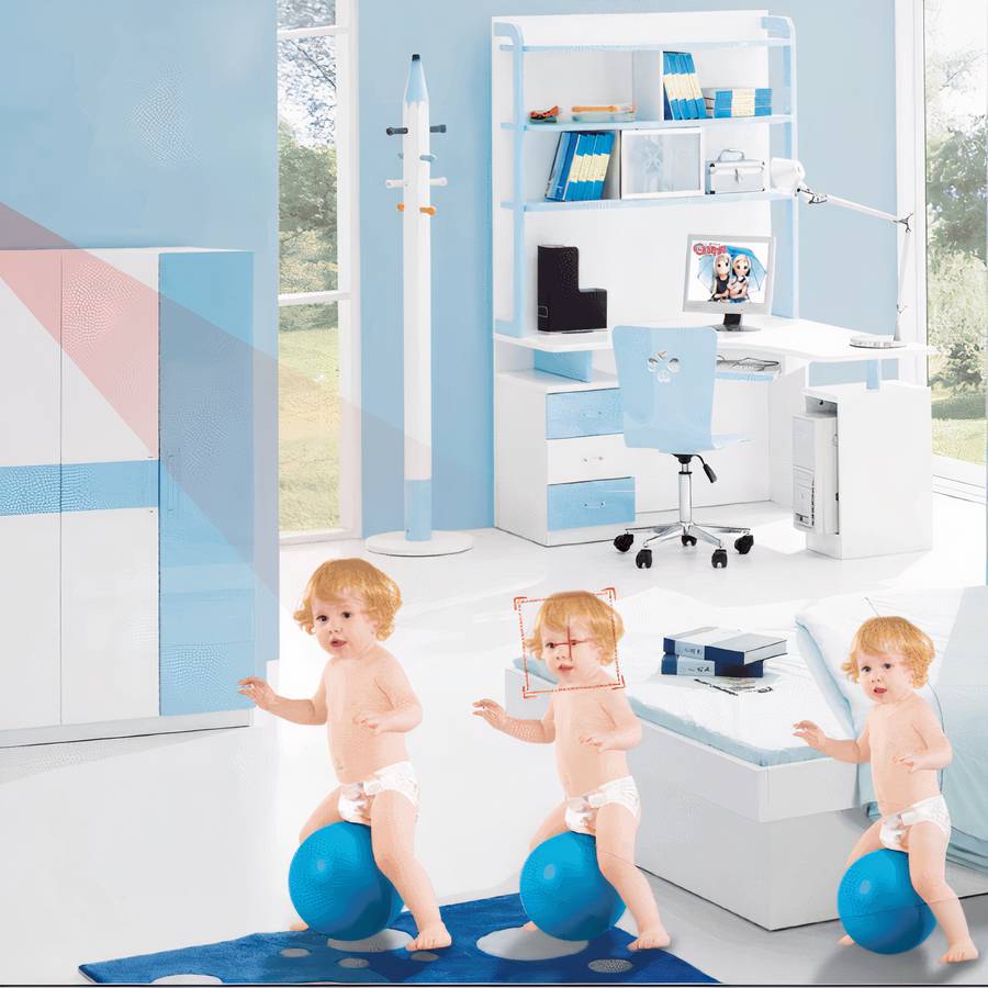 Babyphone vidéo sans fil avec vision nocturne – Image 4