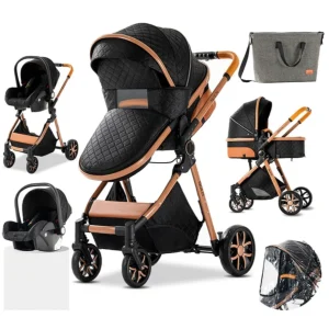Poussette Trio De Luxe Pour Bébé