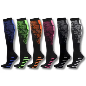 Coolsa – Chaussettes hautes de compression et soutien