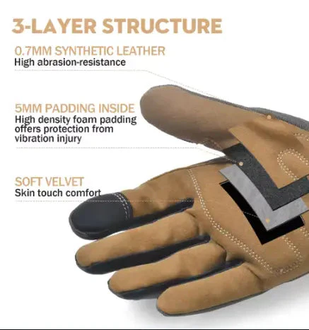 Foram : Gants anti-dérapants pour travaux – Image 7