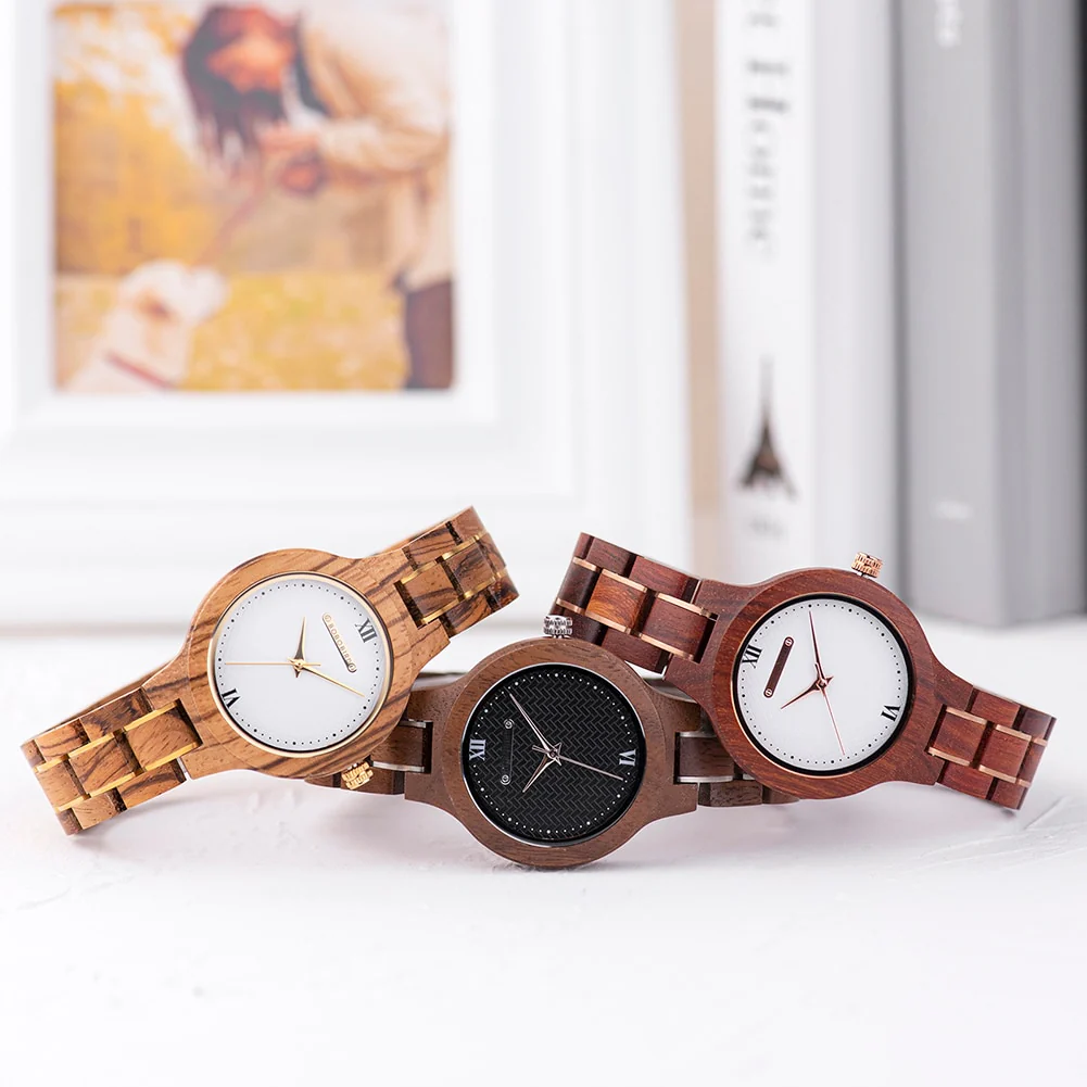 Montre en Bois femme Wood Quartz – Image 5