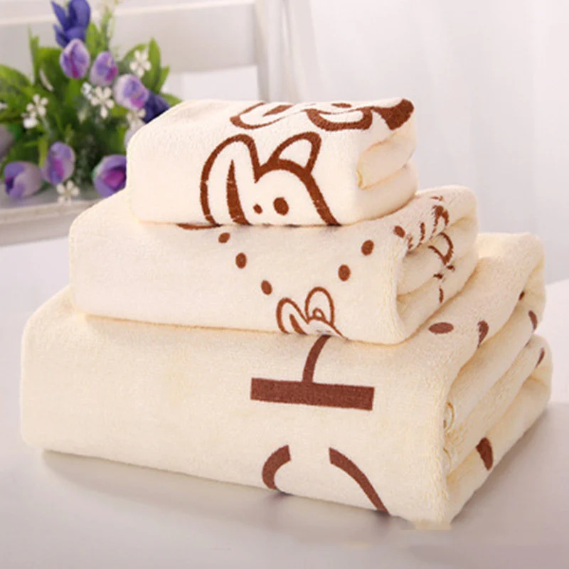 Ensemble de serviettes de bain- 3 pièces microfibre – Image 8