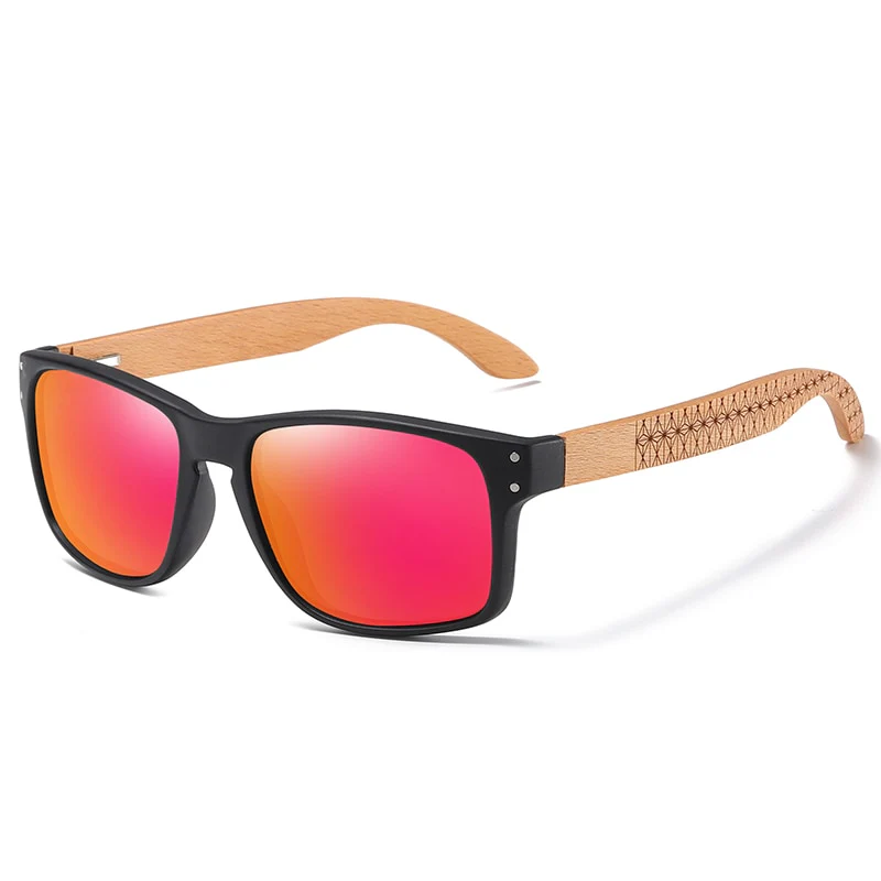 Lunettes de Soleil Tribal Wood – Image 4
