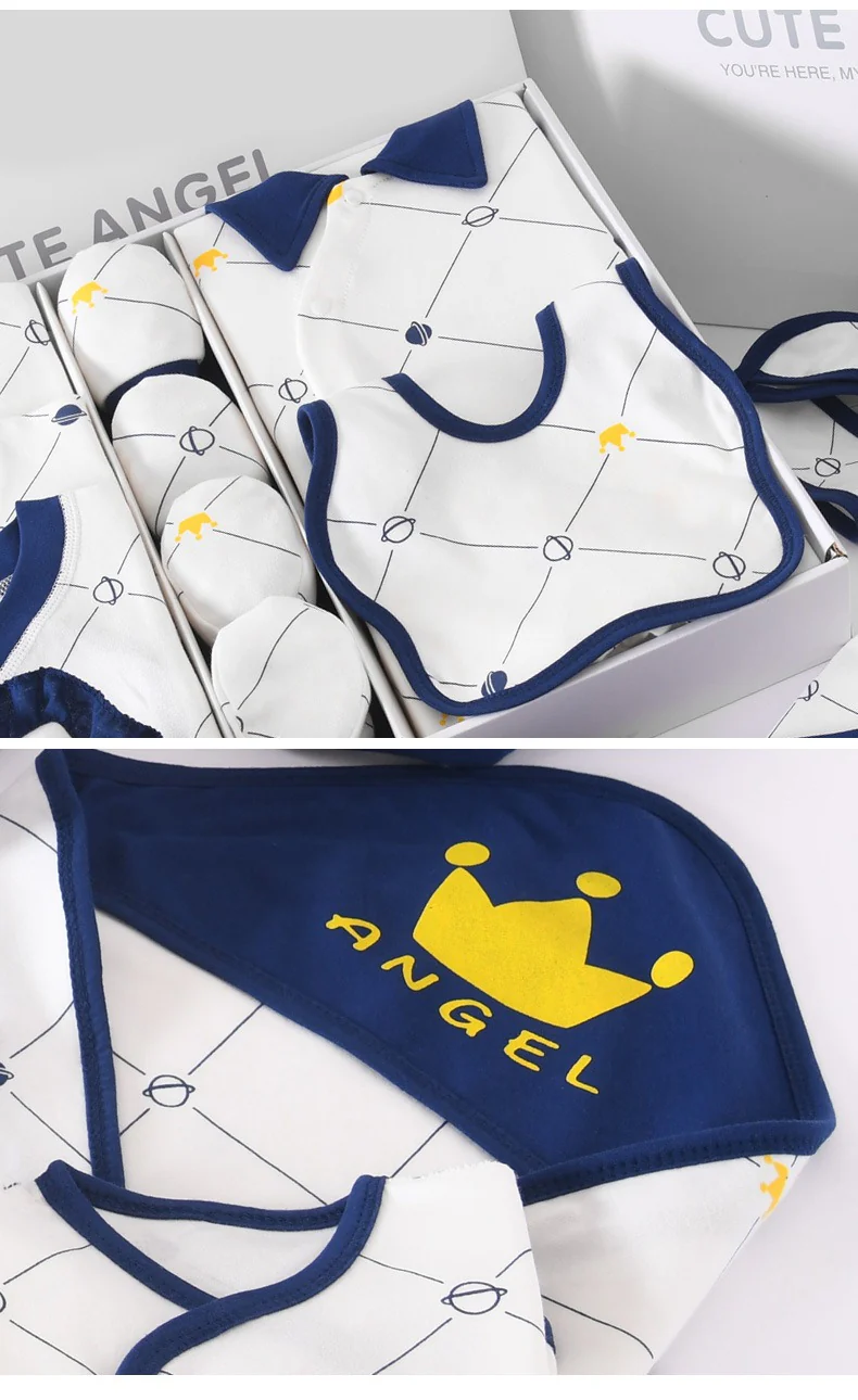 Ensembles de vêtements en pur coton pour bébé- décontracté 25 pièces – Image 7