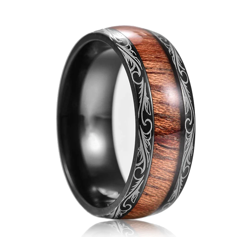 Bague en Bois - Tribal – Image 4
