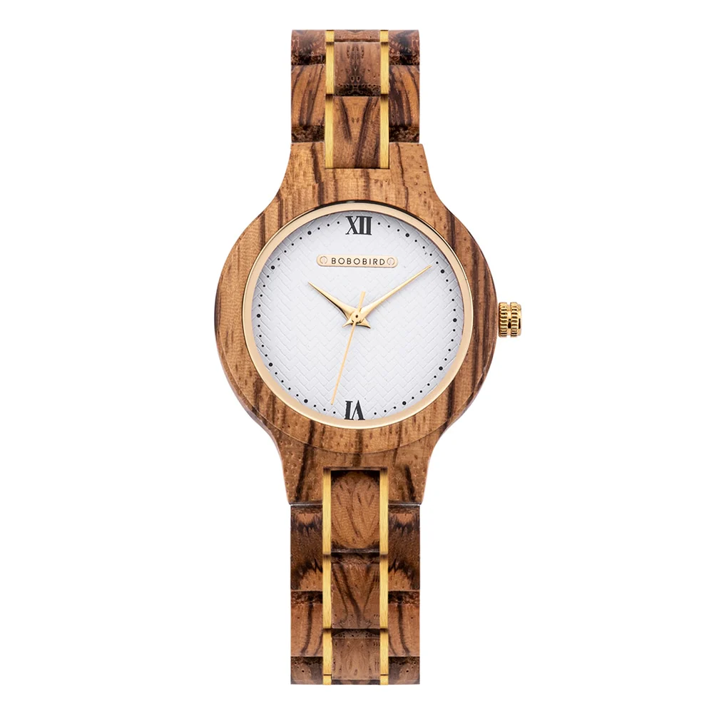 Montre en Bois femme Wood Quartz – Image 4