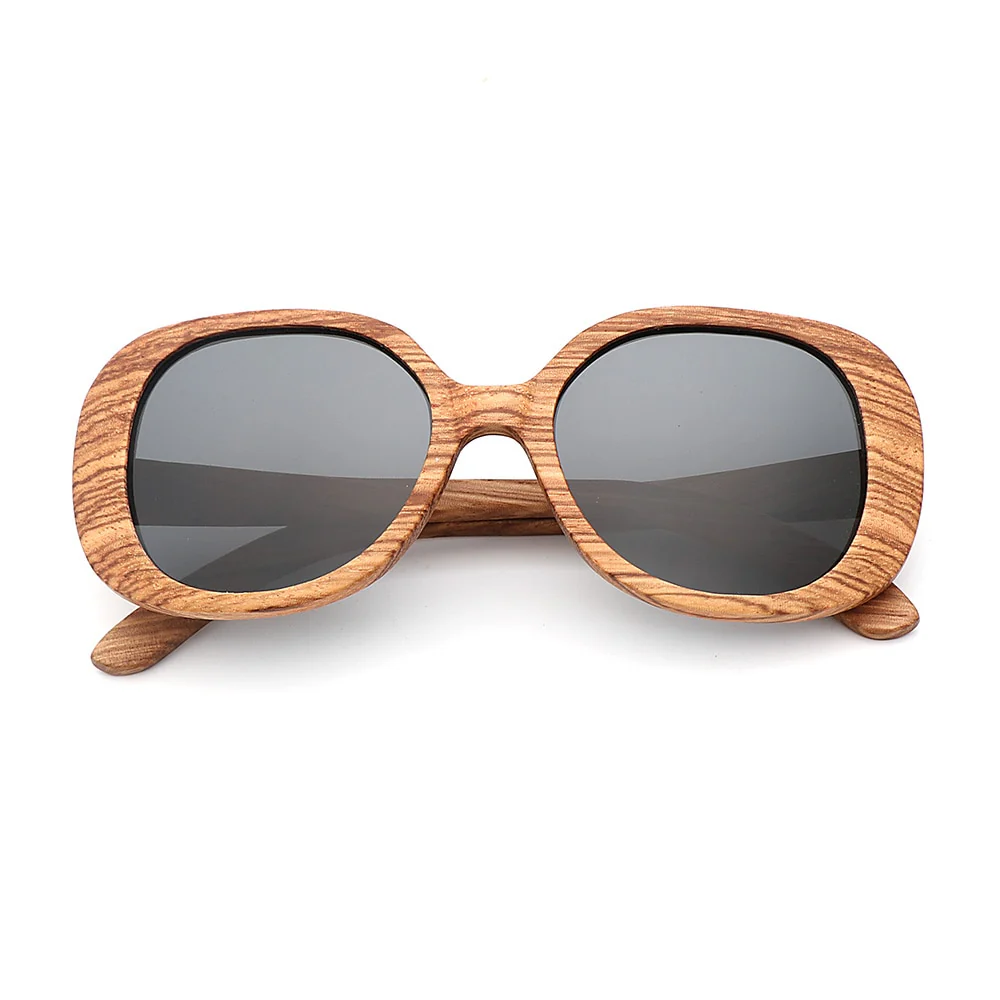 Lunettes de Soleil en Bois - Retro Chic – Image 6