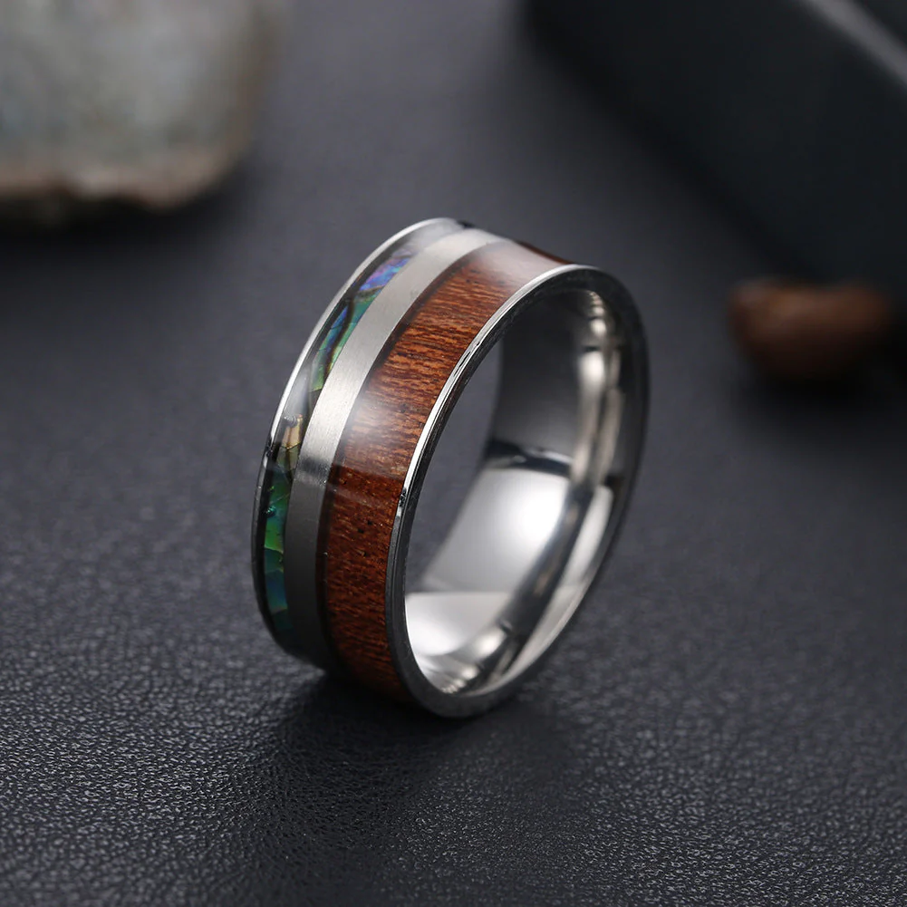 Bague en Bois - Trio Silver – Image 3