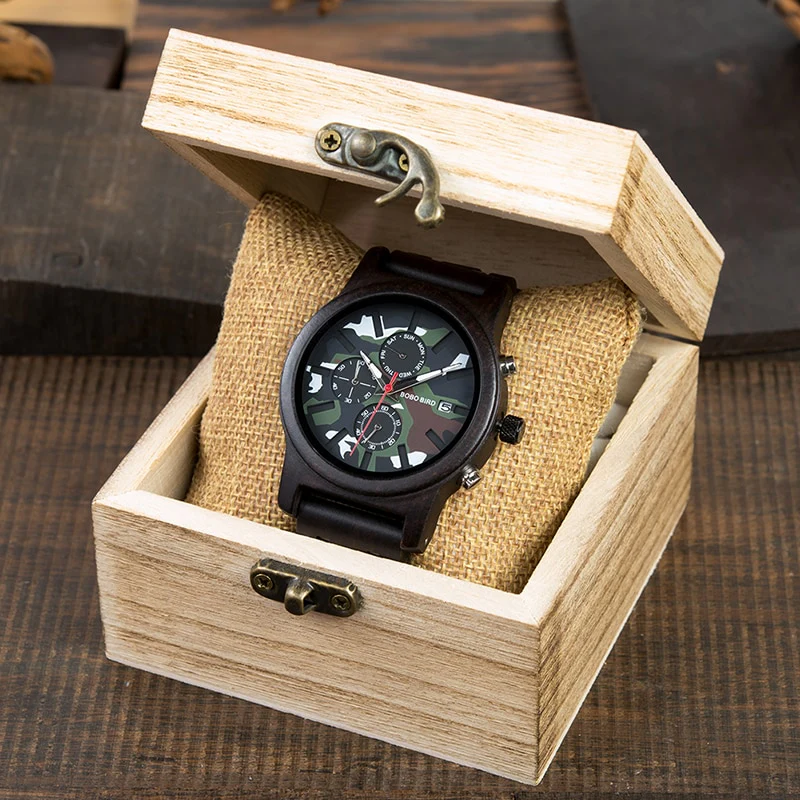 Montre en Bois homme "Adventure" – Image 4