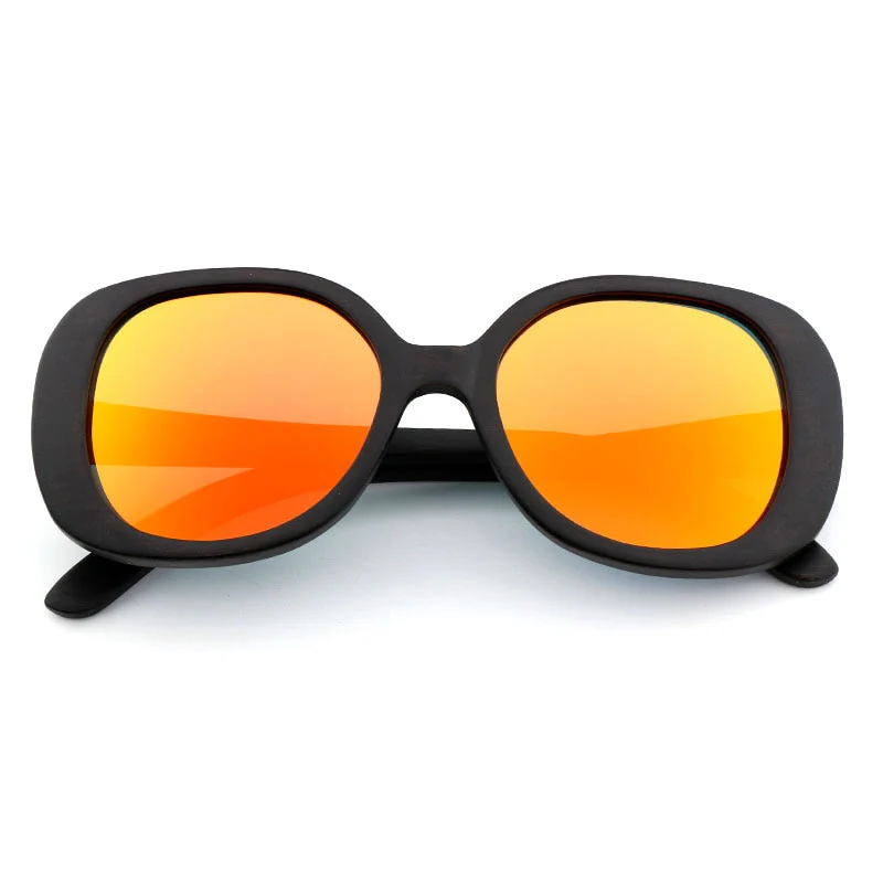 Lunettes de Soleil en Bois - Retro Chic – Image 4