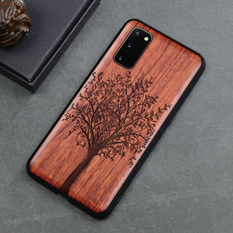 Coque en Bois Samsung - Liberty Tree
