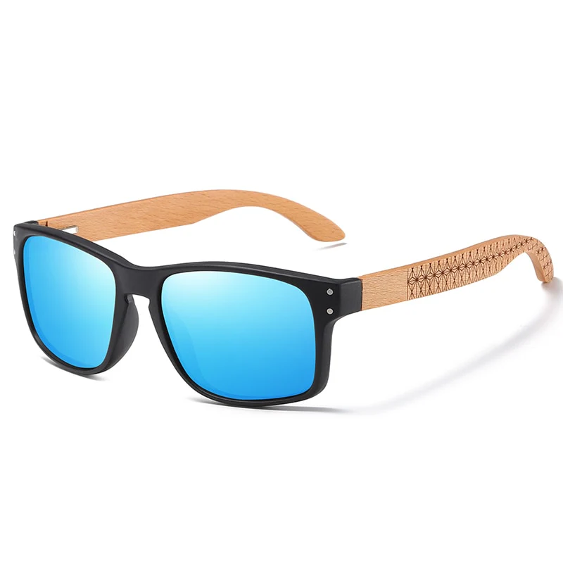Lunettes de Soleil Tribal Wood – Image 6