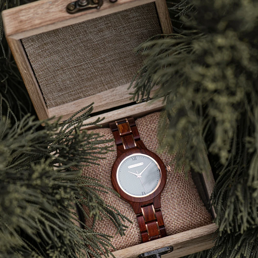Montre en Bois femme Wood Quartz – Image 7