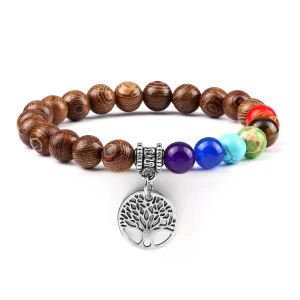 Bracelet 7 Chakras - Arbre de Vie