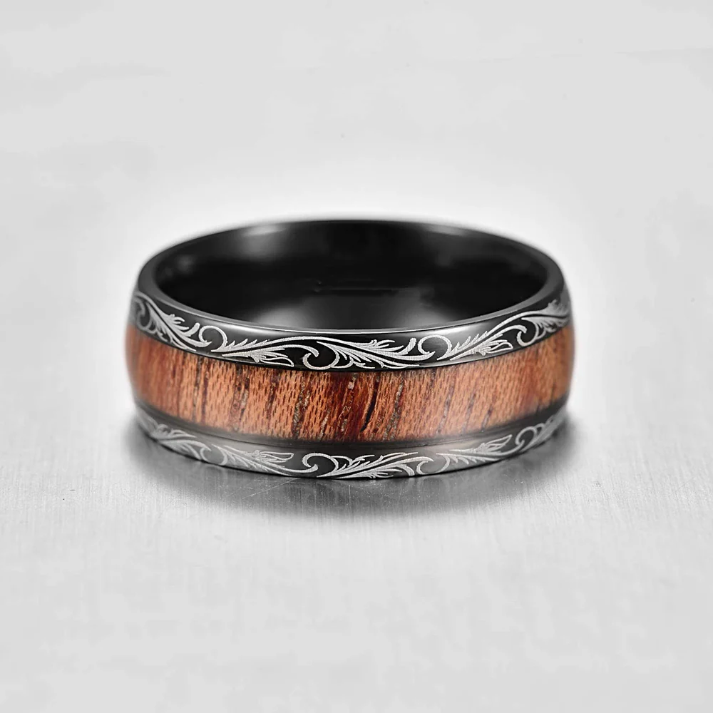 Bague en Bois - Tribal – Image 3