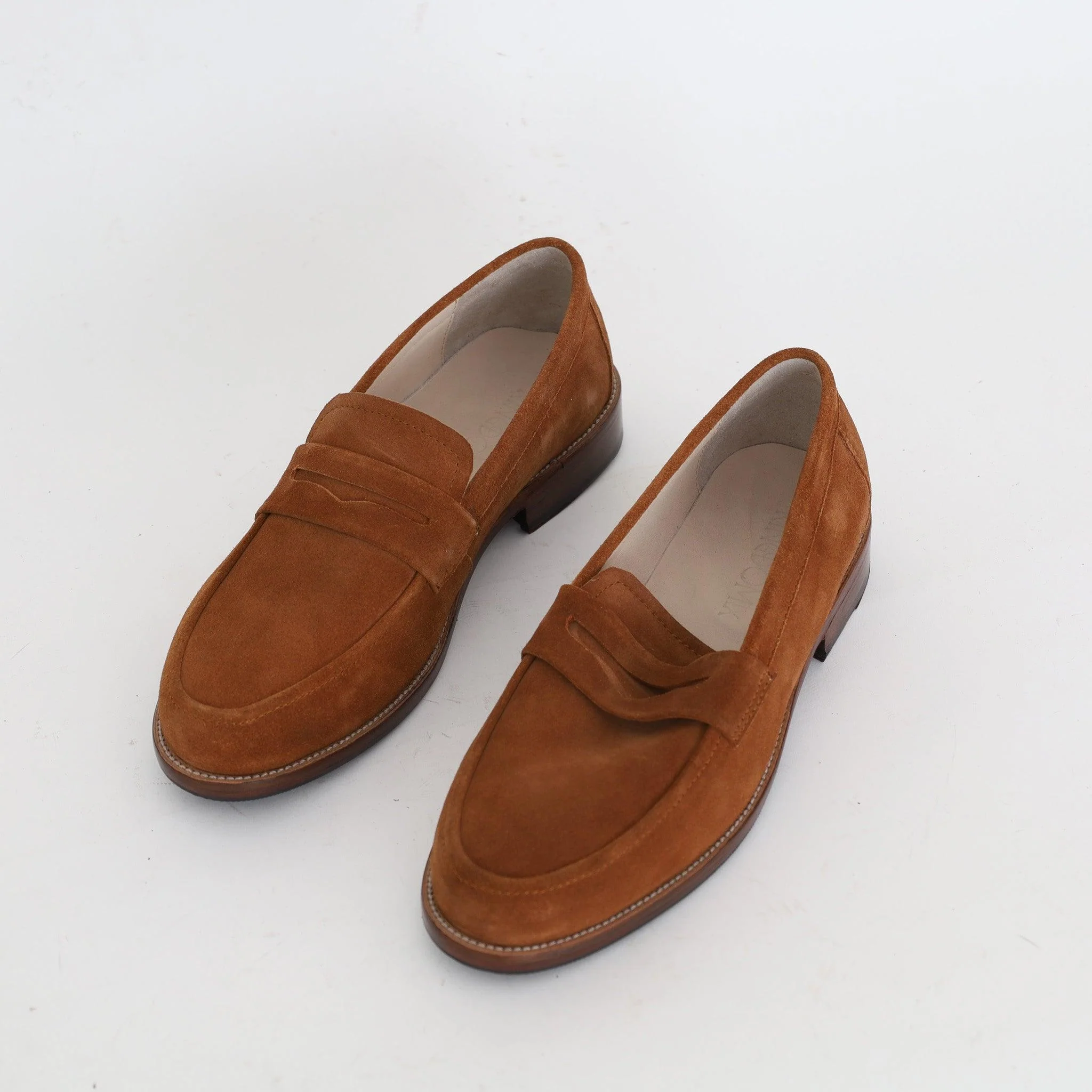 Mocassin Casual En Daim Tabac - Medri – Image 7