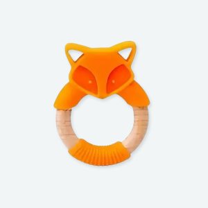 Anneau de dentition en silicone pour bébé