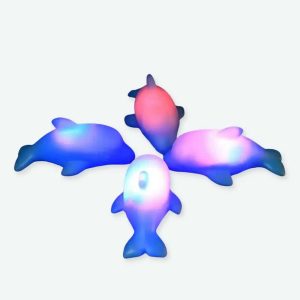 Jouet de bain dauphin lumineux pour bébé