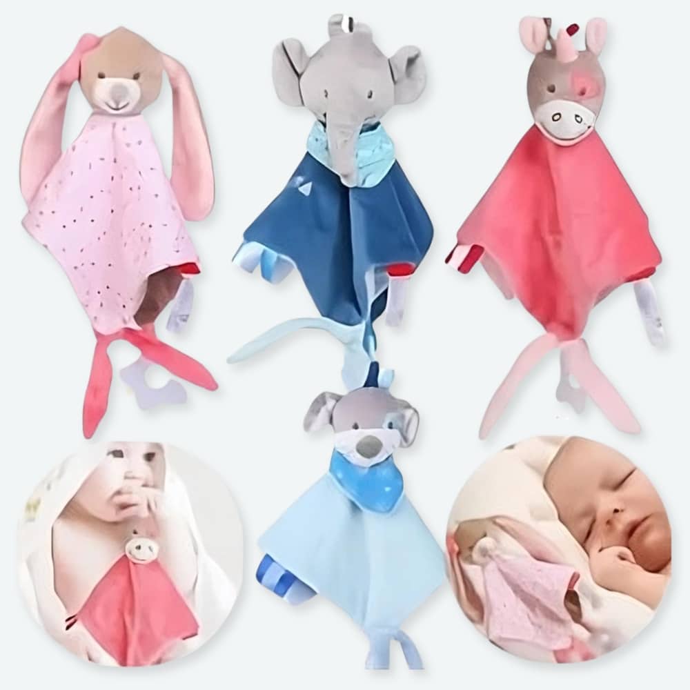 Doudou adorable en forme d’animal pour bébé