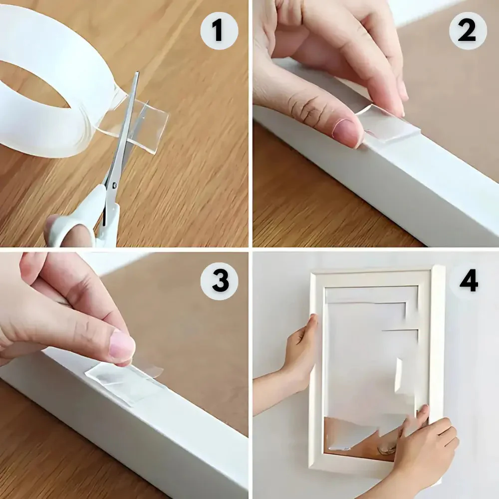 NANO : Adhésif Lavable Double Face – Image 5