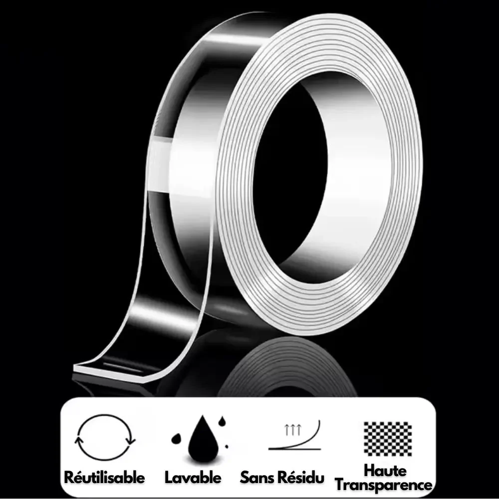 NANO : Adhésif Lavable Double Face – Image 8