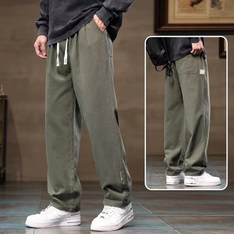 Pantalon en coton pour homme printemps – Image 4